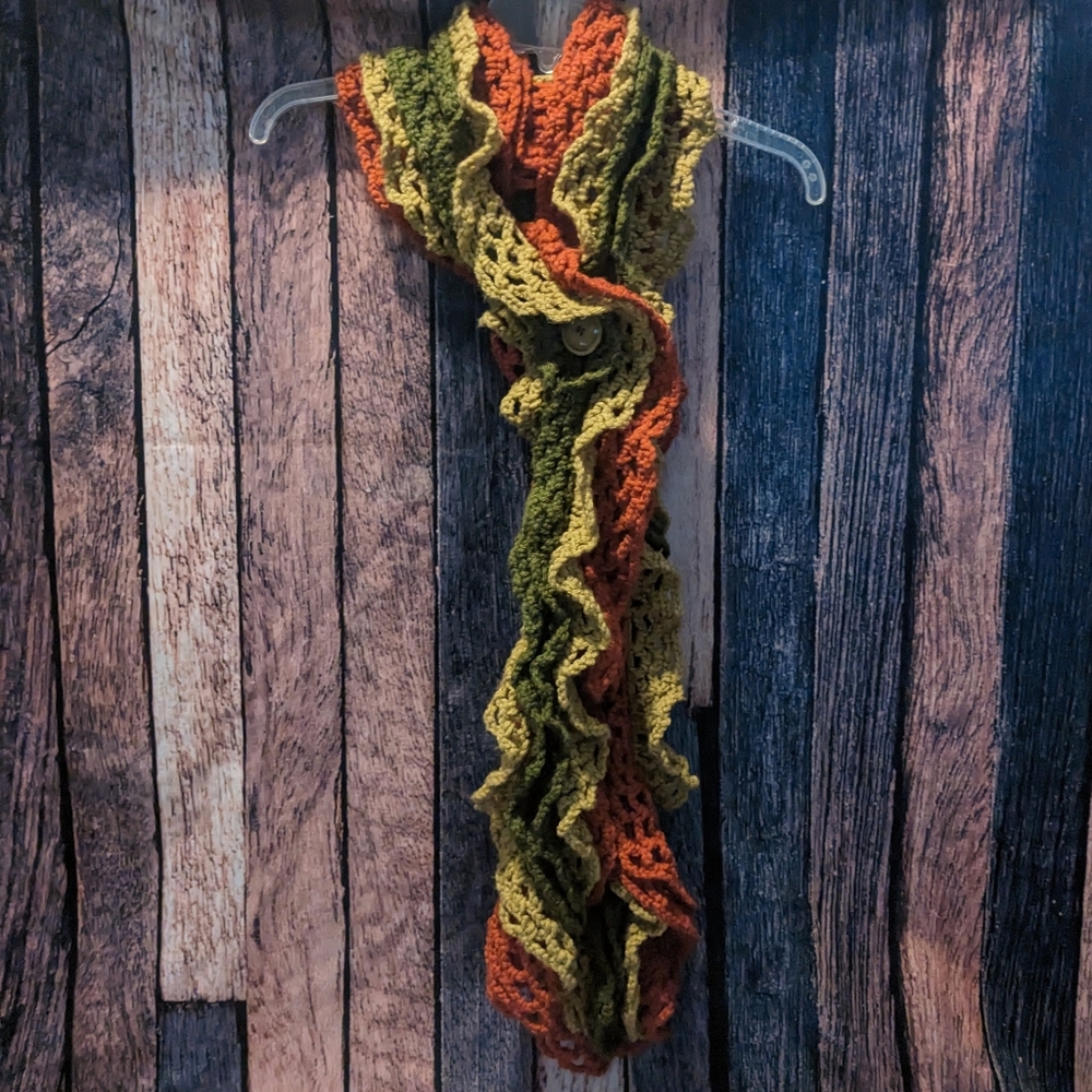Handmade Ruffle Scarf